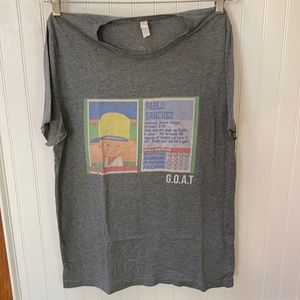 Barstoool sports tshirt pablo Sanchez size large